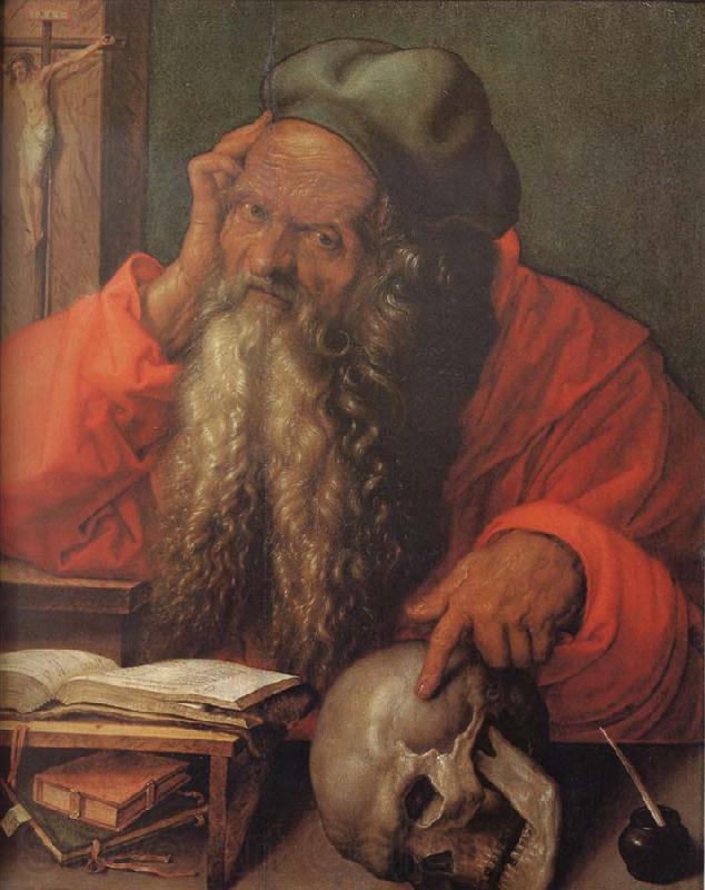 Albrecht Durer St.Jerome in his Cell Norge oil painting art